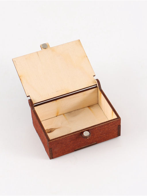 Цена за 2 шт. Коробка подарочная деревянная Лучший во всём 8.5?6?3.5 см