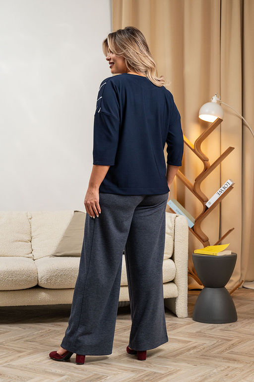 Джемпер АА-129 цветы