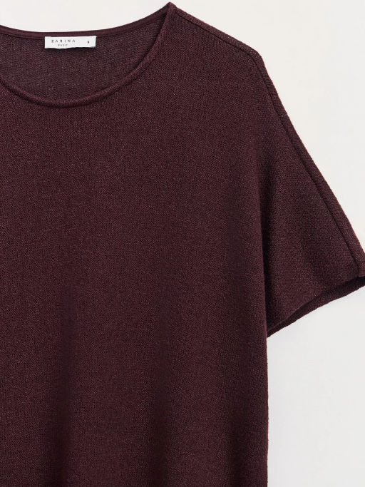 Футболка прямого кроя из вискозы ZR2605013420-27 / Zarina