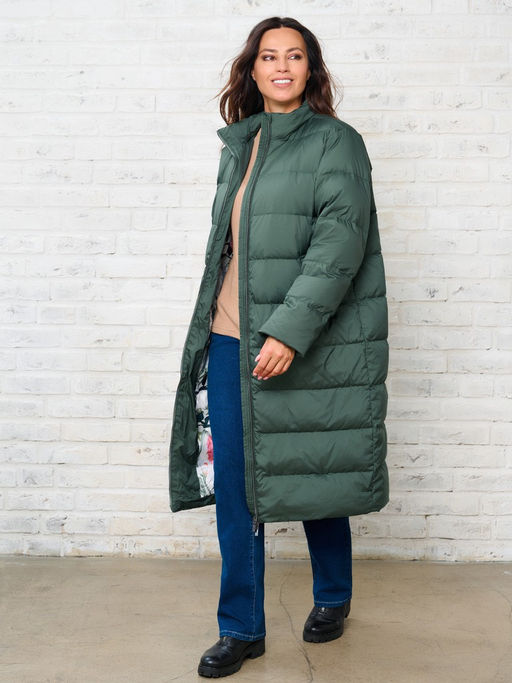 Пальто женское 2241123002 deep green - Maxroses фото 10