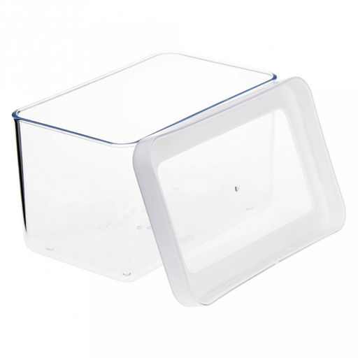 Банка для сыпучих продуктов пластмассовая Степ 1,1л, 16х10х9,5см, белый (Россия) - Домашняя мода фото 7