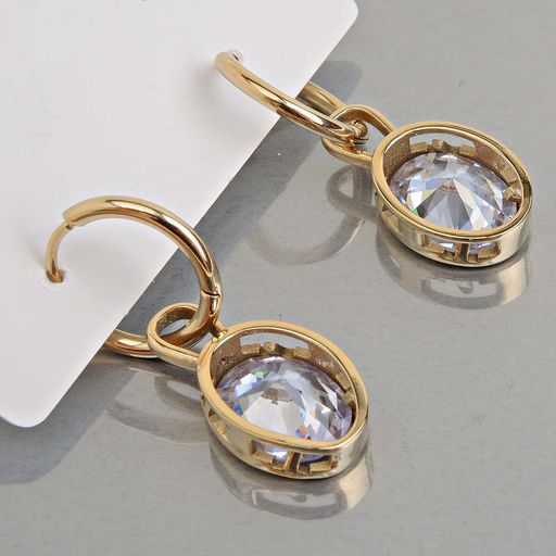 Серьги с замком кольцо арт. 13 3669 (id 276597) - Rada фото 3