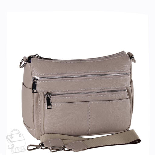 Сумка женская кожаная 8532VG off white Vitelli Grassi   в Новосибирске
