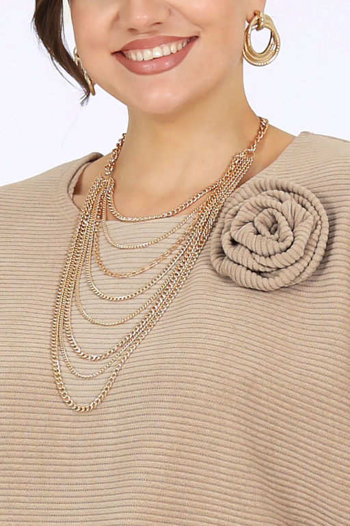 Костюм Ninele 7521 бежевый  фото 7