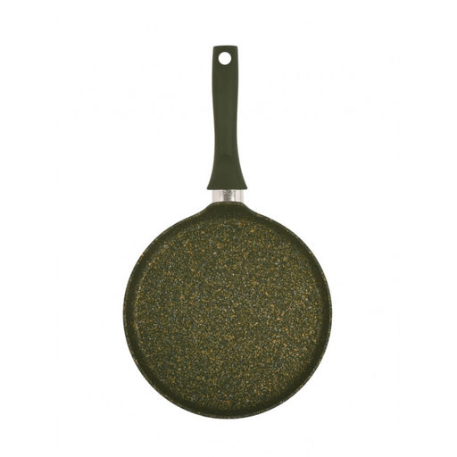 ЛА_АП_TRENDY STYLE (malachite) Сковорода блинная 200 мм, с ручкой, АП, арт. сб200tsml