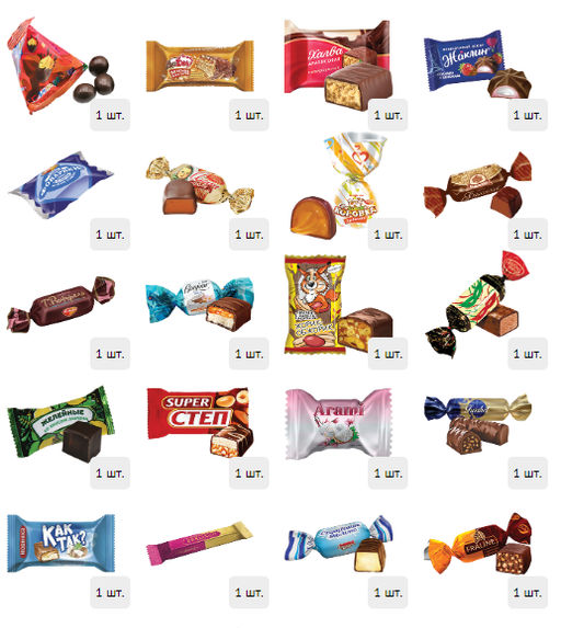 Сундук Снежные вихри 1000 г. дерево - Сладкий мир фото 3