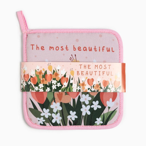 Набор кухонный Доляна The most beautiful: прихватка, подставка под горячее  фото 6