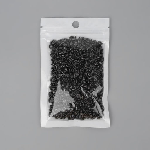 Цена за 2 шт. Верхний ограничитель для молнии, металлический, №5, 1000 ± 20 шт., цвет чёрный никель