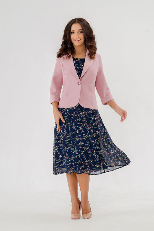 Платье с жакетом Бретани (50-56) - Serenada фото 8