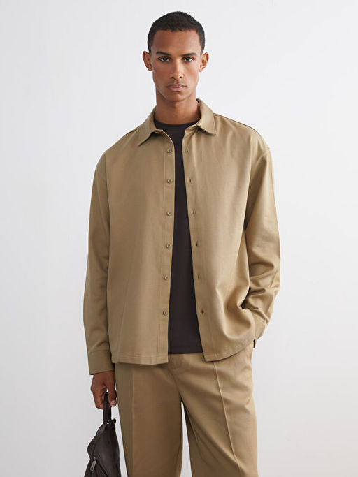 Slim Fit Uzun Kollu Erkek G?mlek