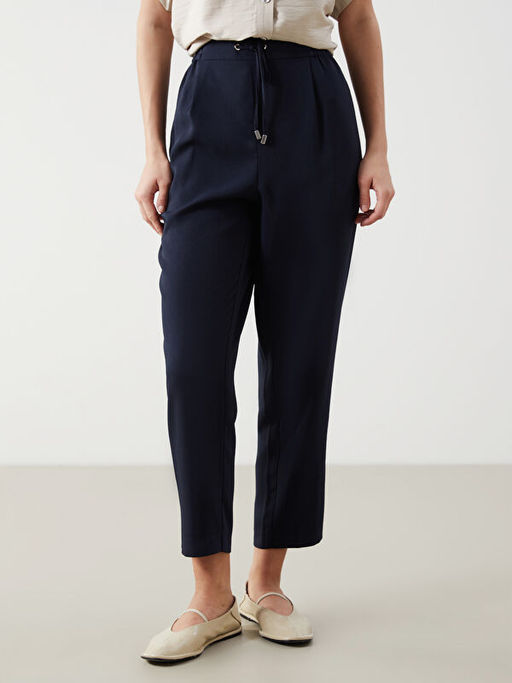 Beli Lastikli Havu? Kesim Kad?n Pantolon