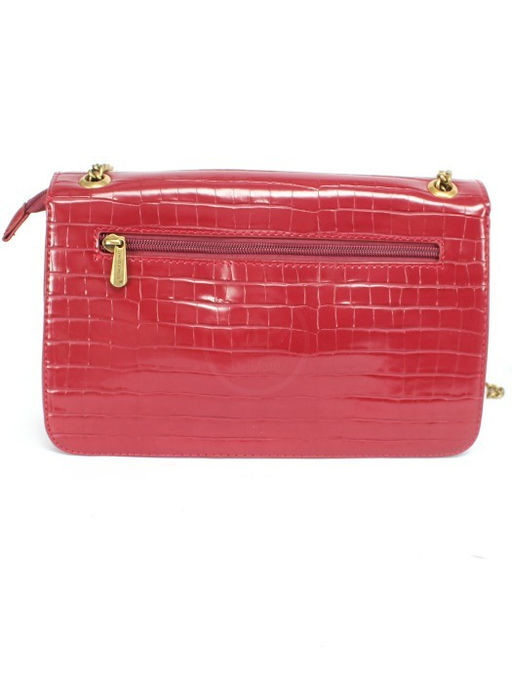 Сумка женская искусственная кожа DJ-7002-2-DARK BORDEAUX, 2отд, плечевой ремень (цепочка), бордо SALE 255999 - Adelia фото 7