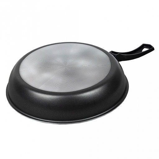 "Атлас" Сковорода с антипригарным покрытием д24см, h5,5см, s1,6мм, бакелитовая ручка (Россия)