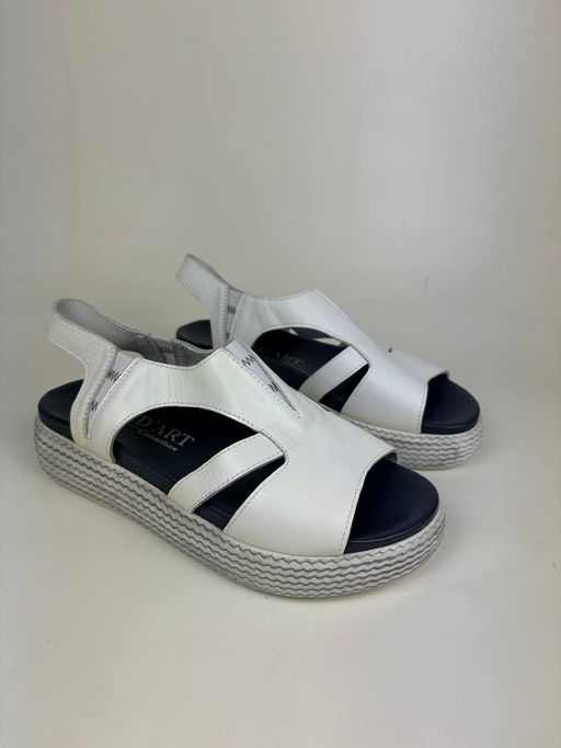 Босоножки 2030.2530w.белый уценка