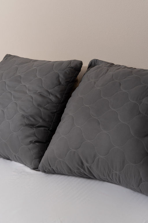 Подушка стеганая файбер  м/ф 550гр(пакет)(Н)