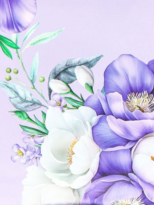 Цена за 4 шт. Пакет подарочный ламинированный Красота и нежность 11.5?14.5?6.5 см