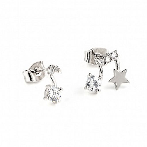 Серьги Ассиметрия PR2868 серебро