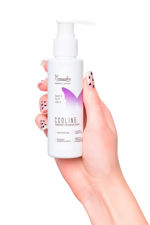 Лубрикант Eromantica на водной основе Cooling, с охлаждающим эффектом, 100 мл  фото 4