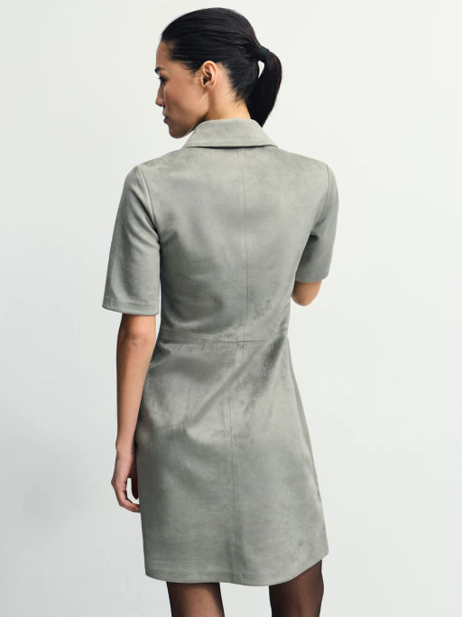 Платье мини из искусственной замши / Zarina