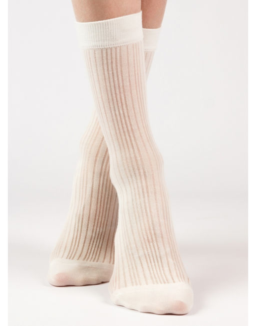 Женские носки Индефини (Арт.4005SLWW) - Indefini фото 2