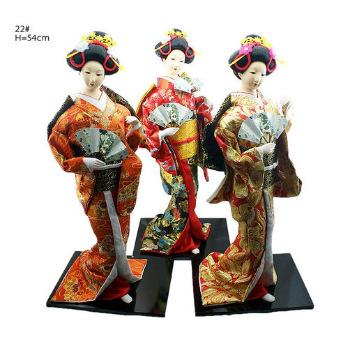 Сувенир коллекционный Гейша 54 см / 22# /уп 6/ - Галеонтрейд фото 7