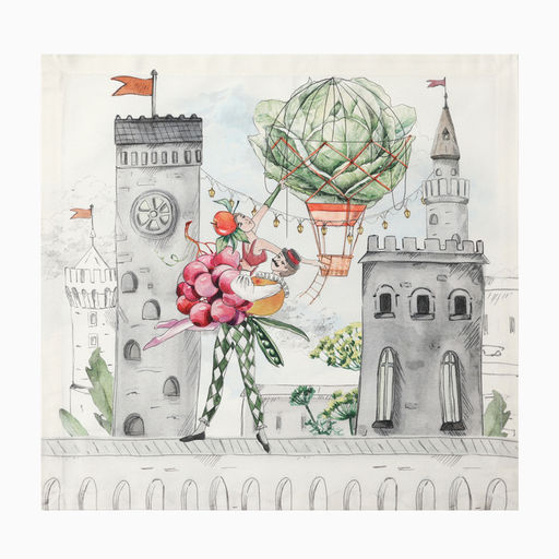 Набор салфеток «Этель» Circus show, 40×40 см - 4 шт., 100% хлопок., 190 г/м²