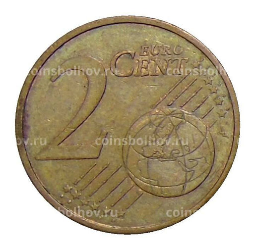 Монета 2 евроцента 1999 года Франция