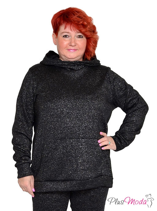 Толстовка Модель №1799 размеры 44-84 - Plusmoda фото 3