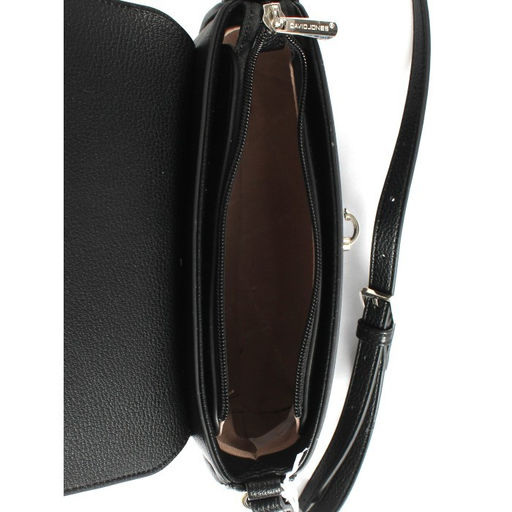 Сумка женская искусственная кожа DJ-CM 6925-BLACK, 1отд, плечевой ремень, черный SALE 259789 - Adelia фото 3