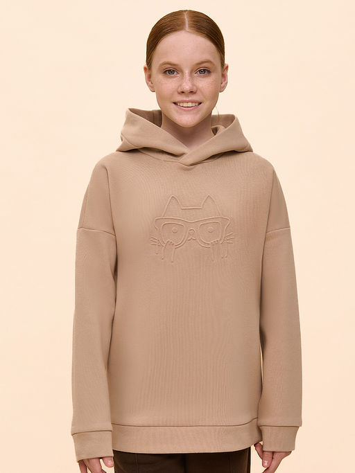 PELICAN, толстовка для девочек, Песочный