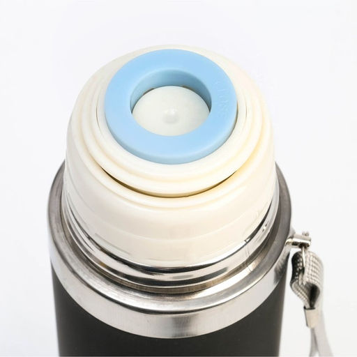 Термос, 100% мужик, 500 мл, с кружкой, 6.5?24 см