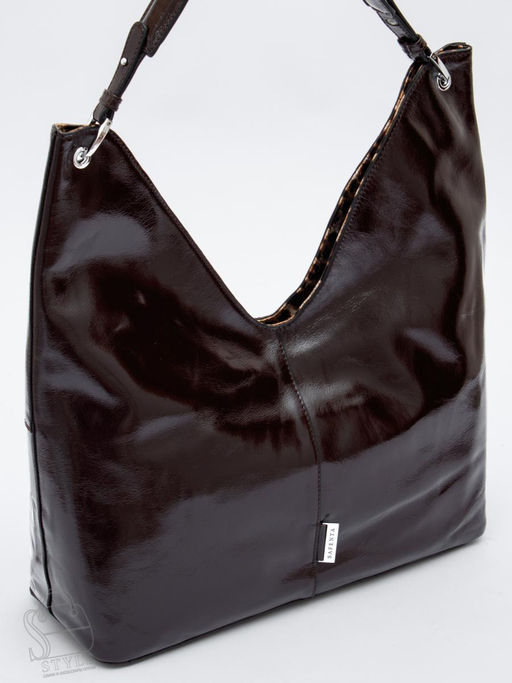 Сумка женская кожаная 98380-1SP coffee Velina Fabbiano-Safena