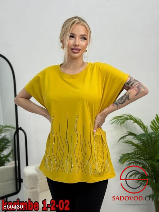 Футболка женская из хлопка - Fiona фото 5