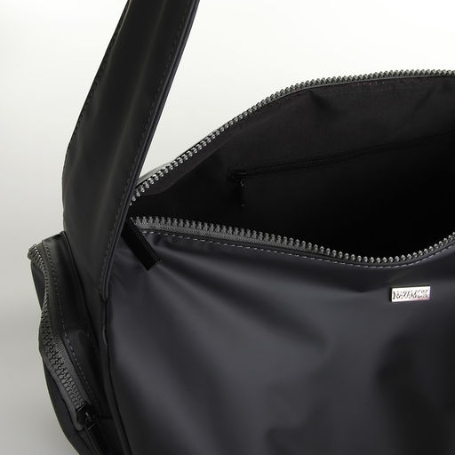 Сумка спортивная с боковыми карманами, серый цвет - Nazamok фото 6