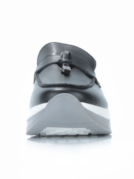 03-5951-3 BLACK Лоферы женские (натуральная кожа)