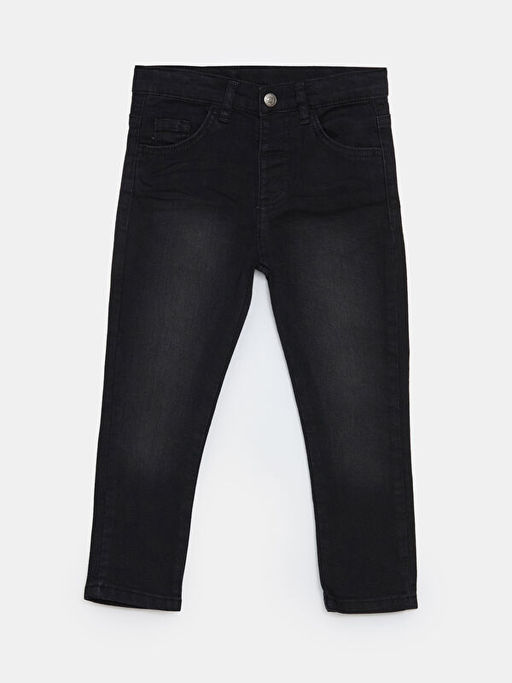 Beli Lastikli Basic Erkek Bebek Jean Pantolon