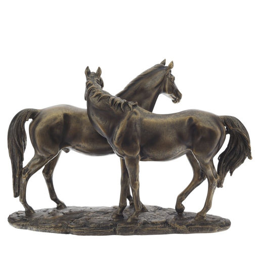 Фигурка декоративная "Лошади", L31,5 W12,5 H20 см