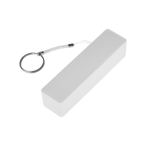 Внешний аккумулятор Luazon PB-03, 2200 мАч, USB, 1 А, крепление кольцо, белый - Luazon home фото 5