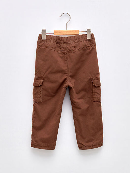 Beli Lastikli Basic Erkek Bebek Kargo Pantolon - Waikiki фото 2