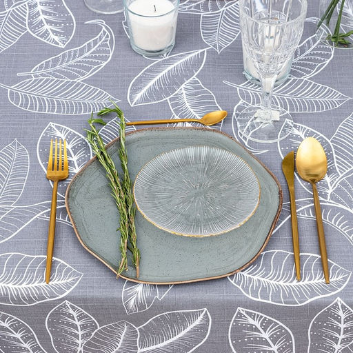 Скатерть Этель Ease, 149?220 см, 100% хлопок, репс 210 г/м?