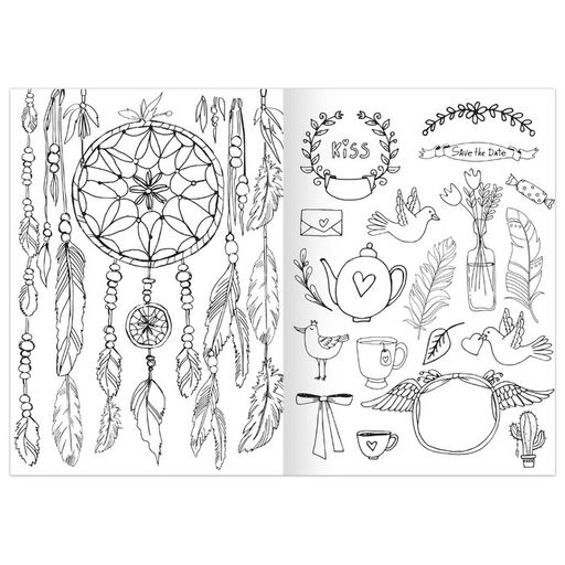 Раскраски набор Весёлые рисунки, 8 шт. по 12 стр., А5