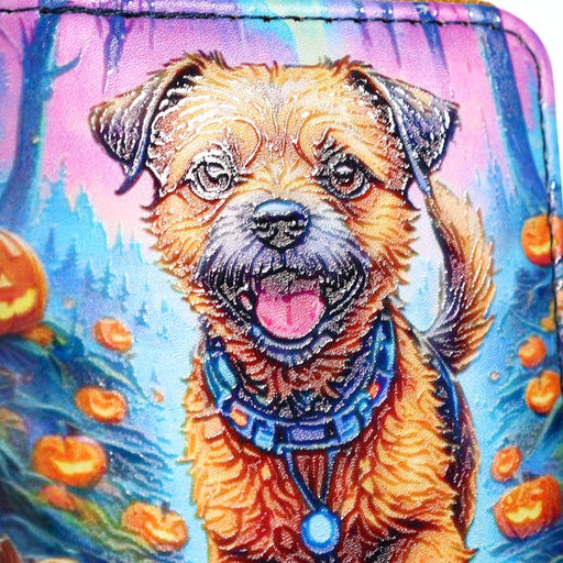 Кошелёк на молнии, синий, разноцветный