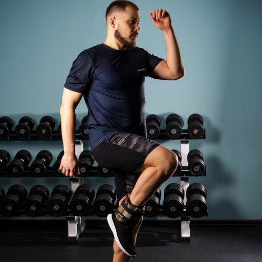 Утяжелители ONLYTOP, 2 шт. × 2 кг, цвет хаки