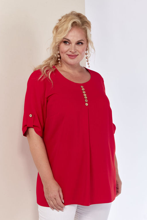 Блуза SHETTI 4053 красный