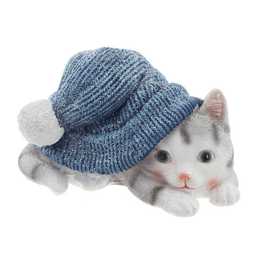 Фигурка декоративная "Котенок", L13,5 W8 H7,5 см, 2в.