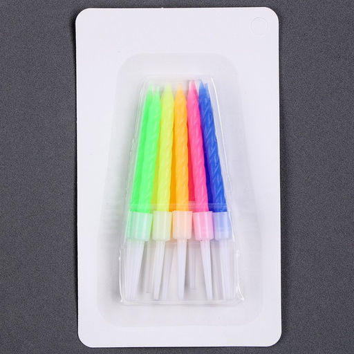 Набор для украшения торта: топпер С днём рождения, 1 шт., 10 свечей - Страна карнавалия фото 6