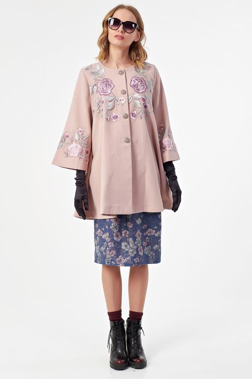 Пальто П4-3676/8 - Wisell фото 12