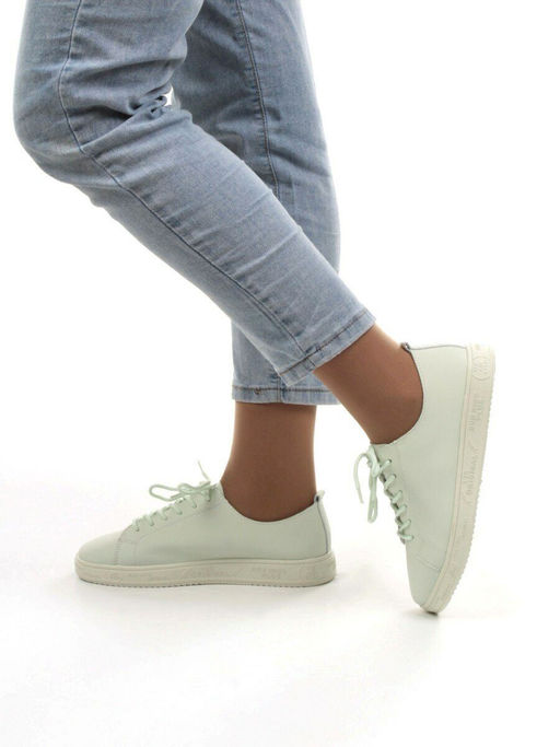 05-PDXL97-5 Кроссовки женские (натуральная кожа) - Фабричный китай фото 3