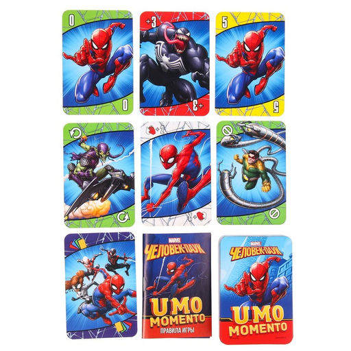 Настольная игра UMO momento, MARVEL, 70 карт, 3+
