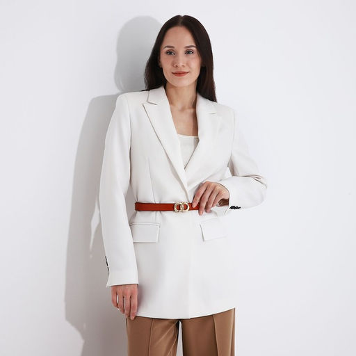 Ремень женский, ширина 2,2 см, пряжка металл, цвет рыжий - Simaland фото 3